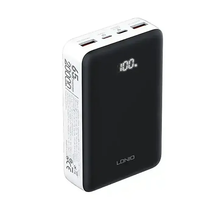 LDNIO PQ27 65W 77Wh 20000mah 77Wh Digital Display Power Bank...